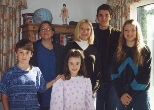 Back rows: Bonni's four;  Front row: Colleen's two